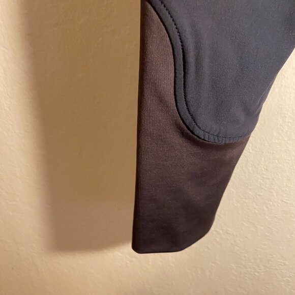 Pikeur Full-Seat Grip Breeches - Size 31/32 (EU 42) - Black with Silver Trim - Picture 9 of 13